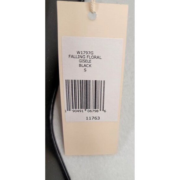 Eberjey Falling Floral Gisele Black Bikini Top Small Womens Swimwear - Picture 2 of 5